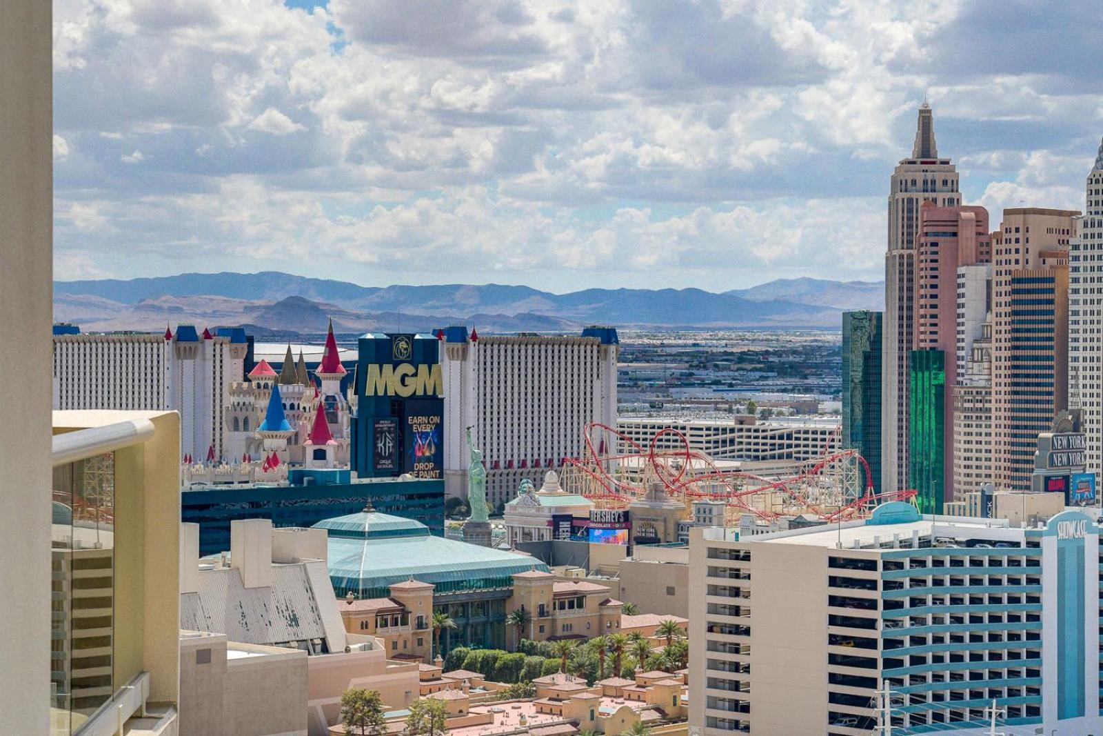 Amethyst Suite II Balcony Strip View Mgm Signature Las Vegas Exterior foto